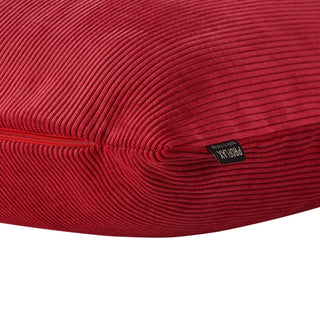 Proflax Kissenhülle Cordoptik Rot