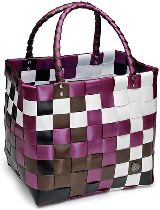 Witzgall Shopper 5009-01 Brombeer/Braun/Weiß