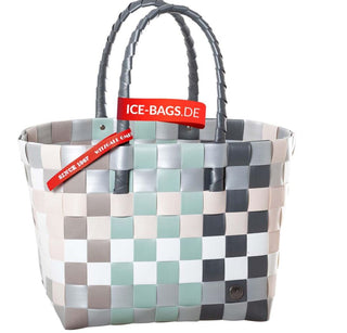 Witzgall Shopper 5010-26 Türkis/Weiß/Grau