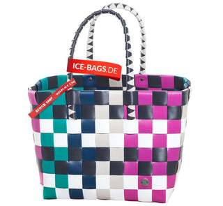 Witzgall Shopper 5010-49 Blau/Pink/Weiß