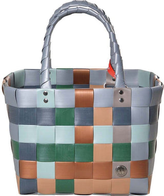 Witzgall Einkaufsshopper Mini 5008-63 Grau/Grün/Braun