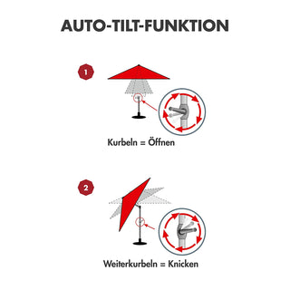 Doppler Sonnenschirm Expert Auto Tilt Ø 280cm