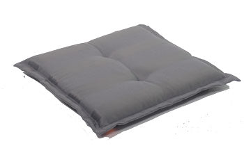 Best Sitzkissen Streifen grau 47x47cm