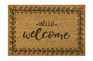 MD-Entree Kokosmatte Hello Welcome 40x60cm
