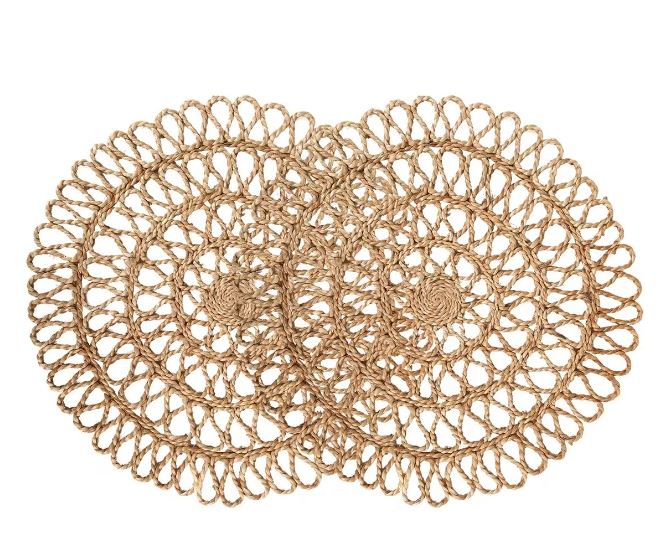 Zeo Living 2er Set Tischset Jute