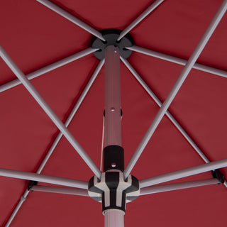 Knirps Kurbelschirm Silver Automatic 230x150cm