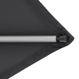 Knirps Kurbelschirm Silver Automatic 260x165cm