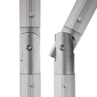 Knirps Kurbelschirm Silver Automatic 260x165cm