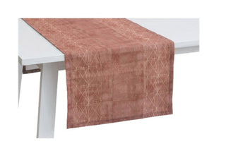 Pichler Tischläufer Jewel 50x150cm ziegelrot