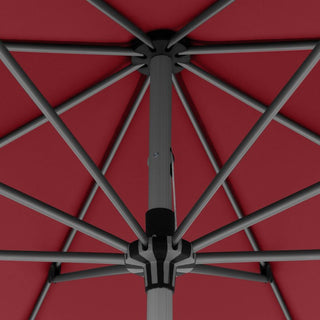 Knirps Kurbelschirm Silver Automatic 240x240cm