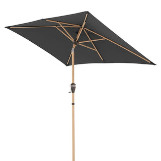 Doppler Sonnenschirm Alu Wood Ultra 210x140cm