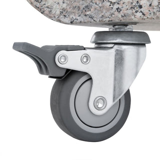 Knirps Granitsockel hell 50kg mit 4 Rollen