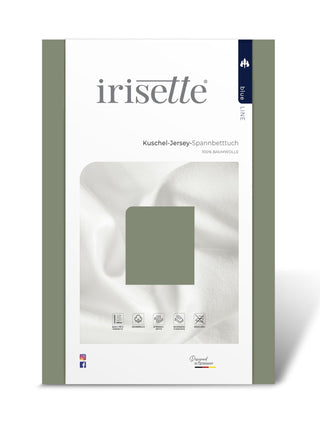 Irisette Kuschel-Jersey Laken Vesuv 100x200cm