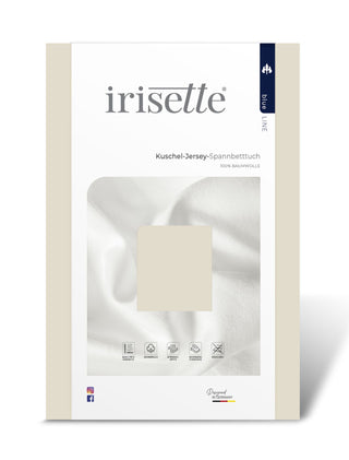 Irisette Kuschel-Jersey Laken Vesuv 100x200cm
