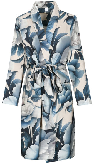 InLinea Secret Morgenmantel Satin Flower creme