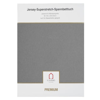 Living Dreams Premium-Spannbetttuch Elasthan