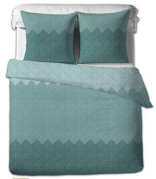 Living Dreams Feinsatin-Bettwäsche Rauten-Design