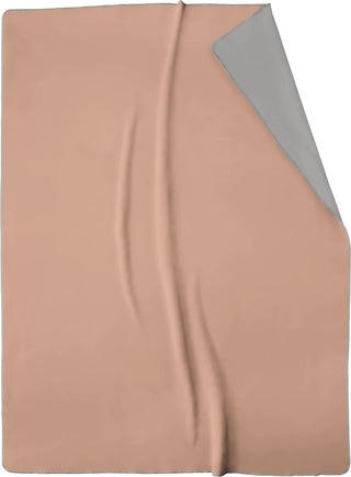 Biederlack Decke Duo Cotton 150x200cm Copper-Graphit