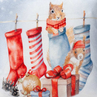 Estella Deko-Kissenbezug X-Mas Socks 50x50cm