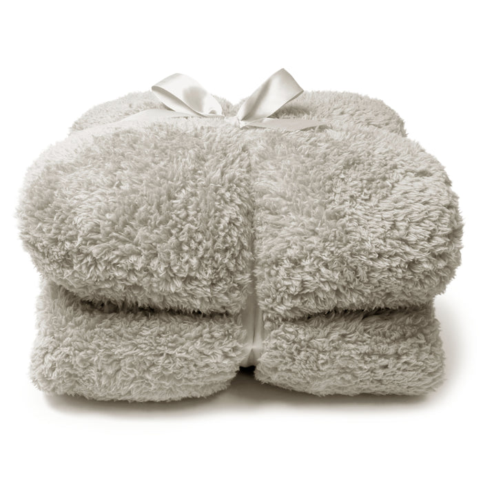 Unique Living Microfaser Teddy Decke 150x200cm