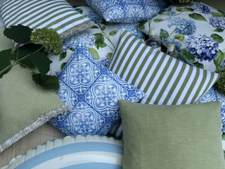 Lazis Kissenhülle Blue Bloom