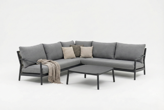 Zeo Living Lounge "Timo" 4-tlg
