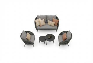 MWH Lounge "Cordo" eisengrau