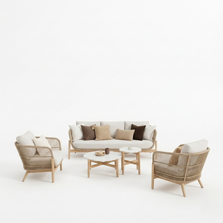 Garden Impressions Lounge-Set Talara 5tlg. sahara sand