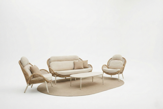 Zeo Living Lounge "Vigo" Alu/Rope