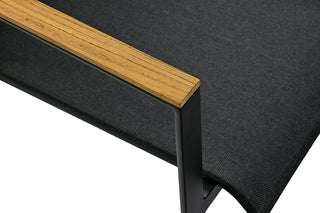 Solpuri Stapelsessel Soul anthr. mit Teakarmlehne