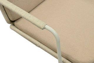 Zeo Living Sessel "Catania" beige/natur