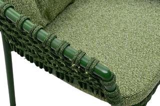 Cane Line Stapelsessel Ocean Dark Green inkl. Kissen