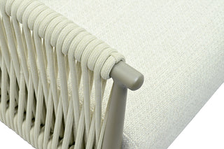 Zeo Living Loungesessel "Tango" taupe/natur