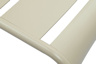 Zeo Living Stapelsessel "Linz" Aluminium taupe