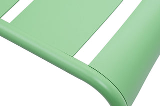 Zeo Living Stapelsessel "Linz" Aluminium grün