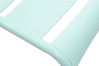 Zeo Living Stapelsessel "Linz" Aluminium Mint