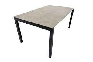 Zeo Living Auszugstisch Nero 160/220 x 95cm Dekton Kira