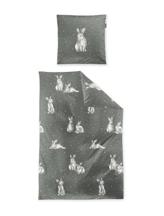 Irisette Feinbiber-Bettwäsche Koala 8654-30 Schneehase
