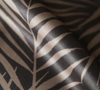 Elegante Mako-Satin Bettwäsche Maison Leaves