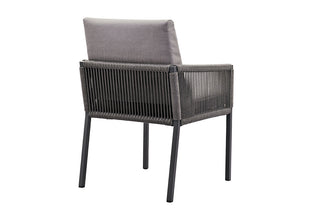 Solpuri Diningsessel "Club" Bombay Anthrazit wetterfest