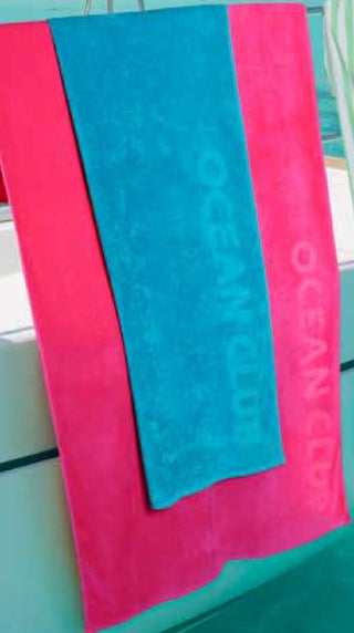 Living Dreams XXL Jacquard-Velours Strandtuch 100x200cm