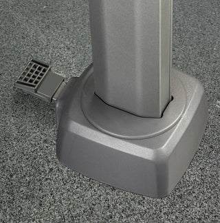 Platinum Ampelschirm Voyager T² 270x270cm Anthrazit/Hellgrau