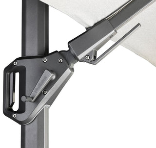 Platinum Ampelschirm Voyager T² 270x270cm Anthrazit/Hellgrau