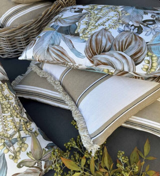 Lazis Kissenhülle Diego mit Fransen 40x60cm