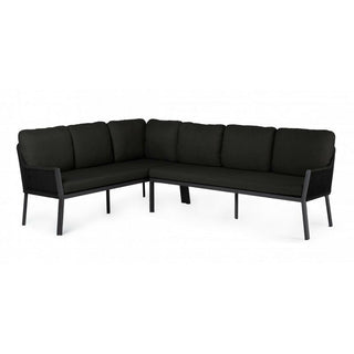 Tierra Outdoor Lounge-Ecke Liv Black