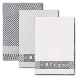 Dyckhoff 3er Set Geschirrtuch Salt&Pepper 50x70cm