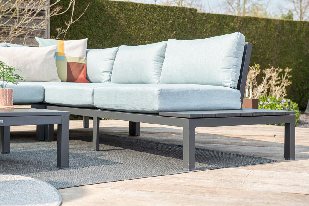 GARDEN IMPRESSIONS Lounge-Set Annabella 4tlg. carbon black/mint grey