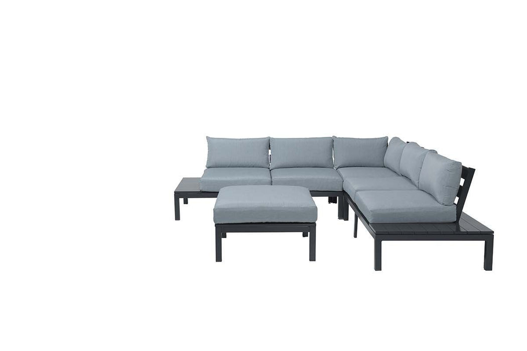 GARDEN IMPRESSIONS Lounge-Set Annabella 4tlg. carbon black/mint grey