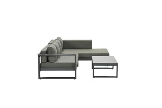 Garden Impressions Alu Lounge Esmee 3tlg. links carbon black/mystic grey