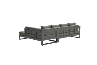 Garden Impressions Alu Lounge Esmee 3tlg. links carbon black/mystic grey